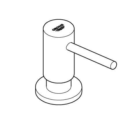 GROHE 40535000 - Distributeur de savon COSMOPOLITAN 500 ml chrome brillant