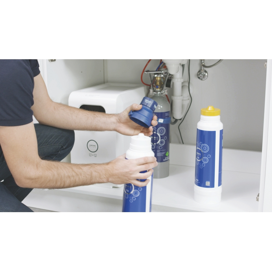 GROHE 40547001 - Vervangingsfilter GROHE BLUE wit