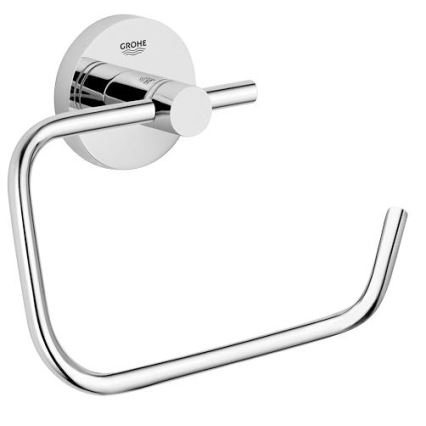 GROHE 40689001 - Porte-papier toilette ESSENTIALS chrome brillant