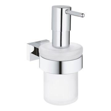 GROHE 40756001 - Dispenser voor vloeibare zeep ESSENTIALS CUBE 160 ml glanzend chroom