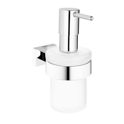 GROHE 40756001 - Distributeur de savon liquide ESSENTIALS CUBE 160 ml chrome poli
