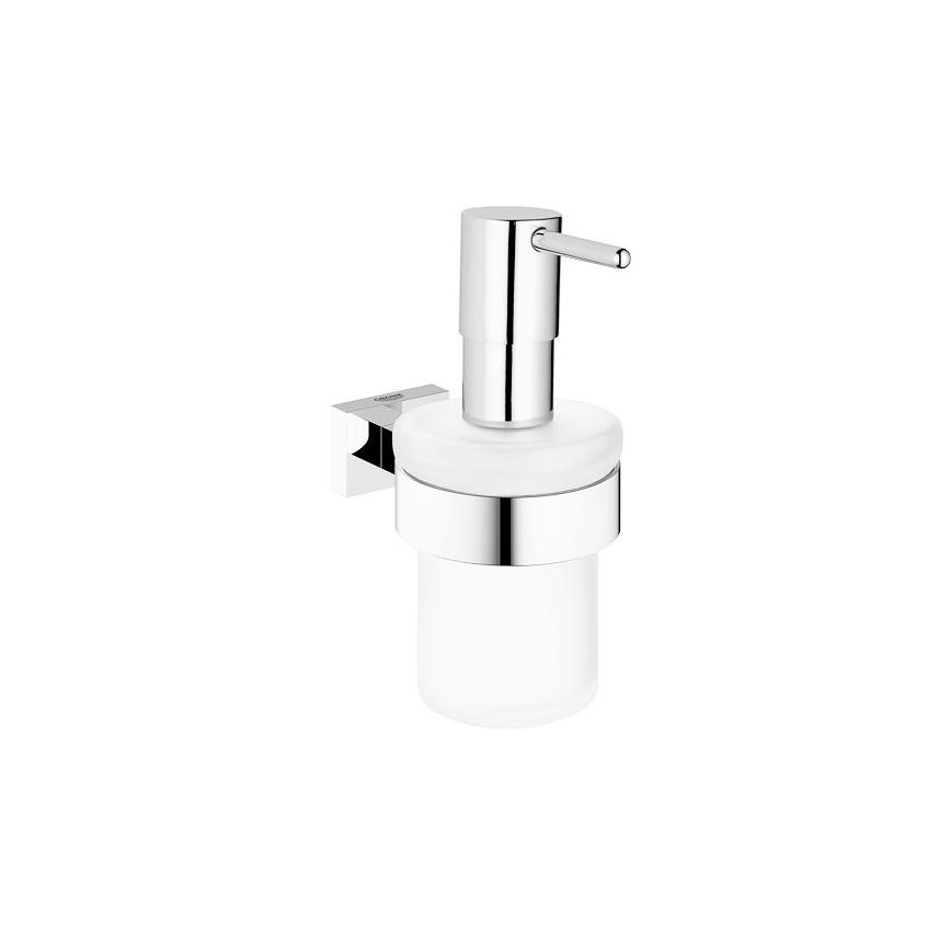 GROHE 40756001 - Distributeur de savon liquide ESSENTIALS CUBE 160 ml chrome poli
