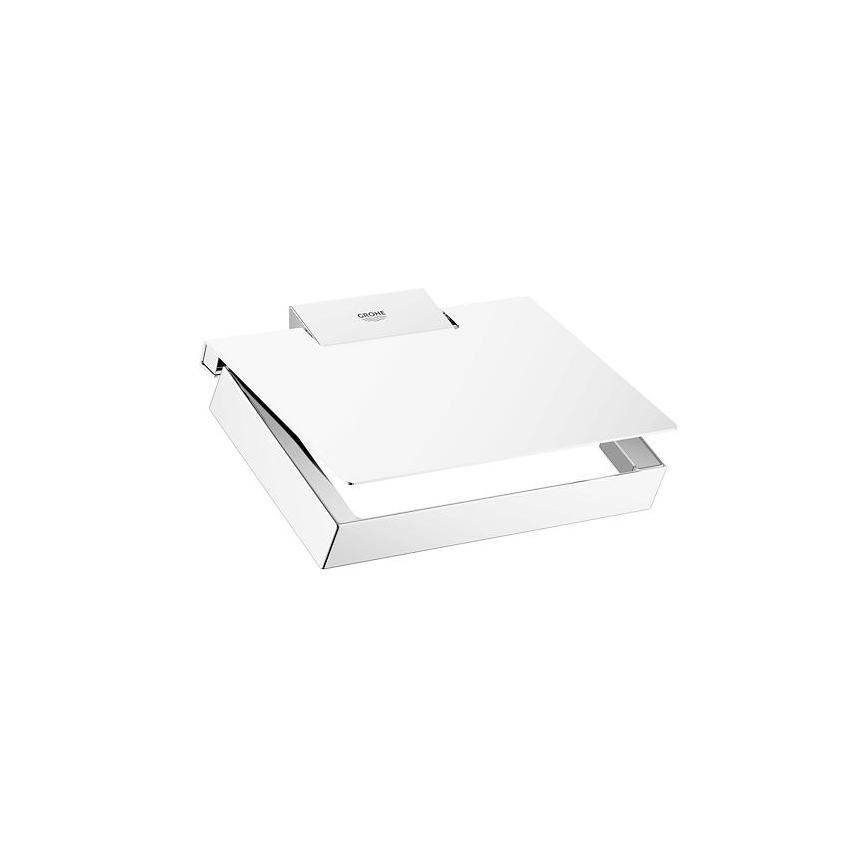 GROHE 40781000 - Porte-rouleau de papier toilette SELECTION CUBE chromé brillant