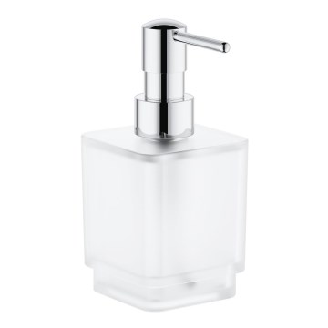 GROHE 40805000 - SELECTION CUBE zeepdispenser, 300 ml, glanzend chroom
