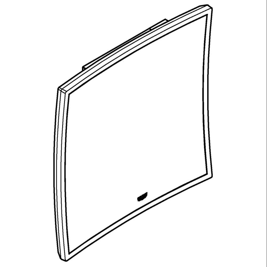 GROHE 40808000 - Miroir cosmétique SELECTION CUBE 22,3 × 22,3 cm chromé brillant
