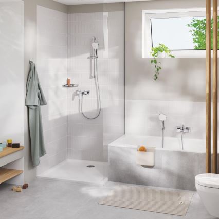GROHE 40809000 - Porte-savon filaire SELECTION CUBE 20 × 20 cm chromé brillant