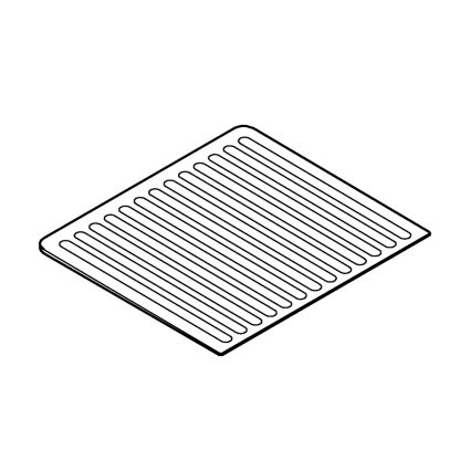 GROHE 40871K00 - Afdruipplaat 450 x 400 mm keramiek/zwart