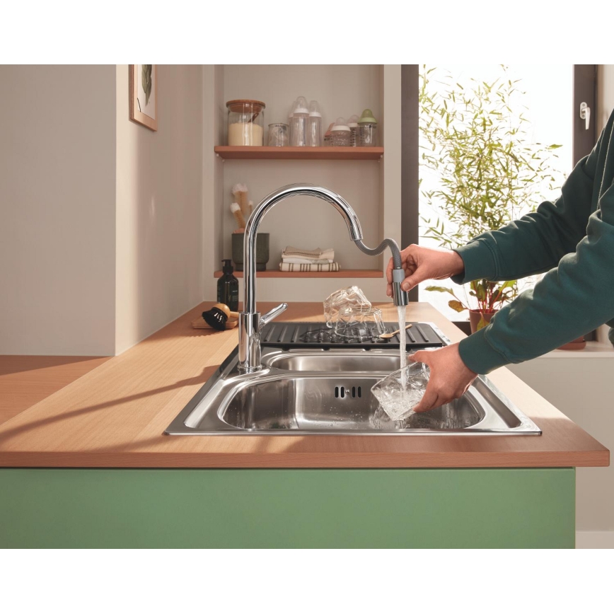 GROHE 40872K00 - Égouttoir 450 x 250 mm en céramique, noir