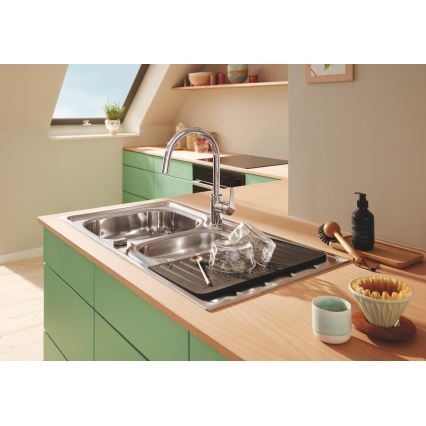 GROHE 40872K00 - Égouttoir 450 x 250 mm en céramique, noir