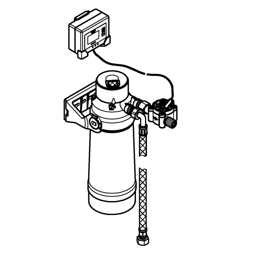 GROHE 40876000 - Kit de démarrage ULTRASAFE chrome brillant