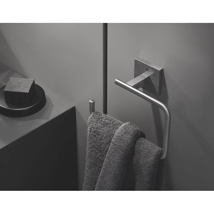 GROHE 40975DC0 - START CUBE handdoekhouder, roestvrij staal
