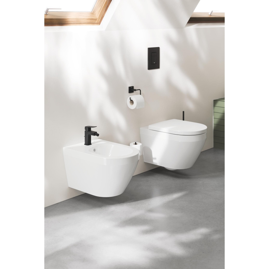 GROHE 409782430 - Support pour rouleau de papier toilette START CUBE noir