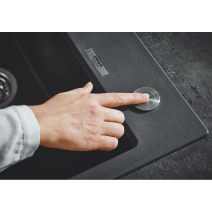 GROHE 40986SD0 - Afvoerset voor keukenspoelbakken Ø 35 mm, RVS