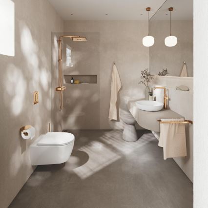 GROHE 41039DL0 - Crochet porte‑peignoir SELECTION, 5,2 x 1,5 x 4,4 cm, cuivré