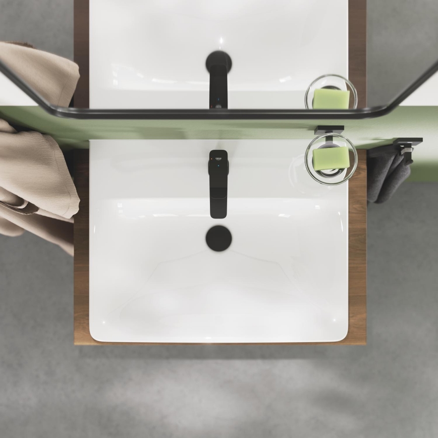 GROHE 410962430 - Zeepbakje START CUBE 110 x 56 x 125 mm zwart