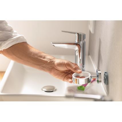GROHE 41097DC0 - Gobelet avec support START CUBE en inox