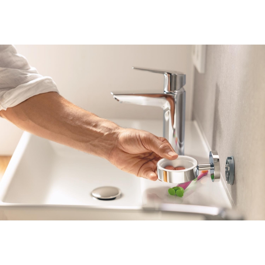 GROHE 41097DC0 - Gobelet avec support START CUBE en inox