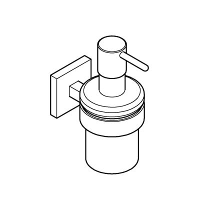 GROHE 41098000 - START CUBE zeepdispenser 160 ml, glanzend chroom
