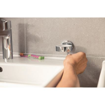 GROHE 41098DC0 - Distributeur de savon liquide START CUBE 160 ml en acier inoxydable