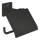GROHE 411022430 - Porte-rouleau de papier toilette START CUBE noir