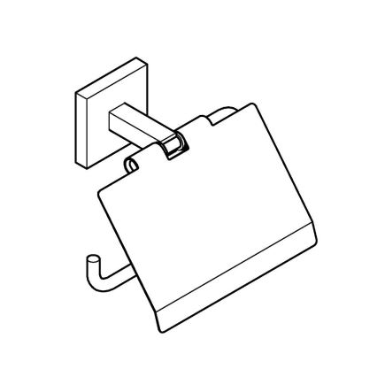 GROHE 411022430 - Toiletrolhouder START CUBE zwart