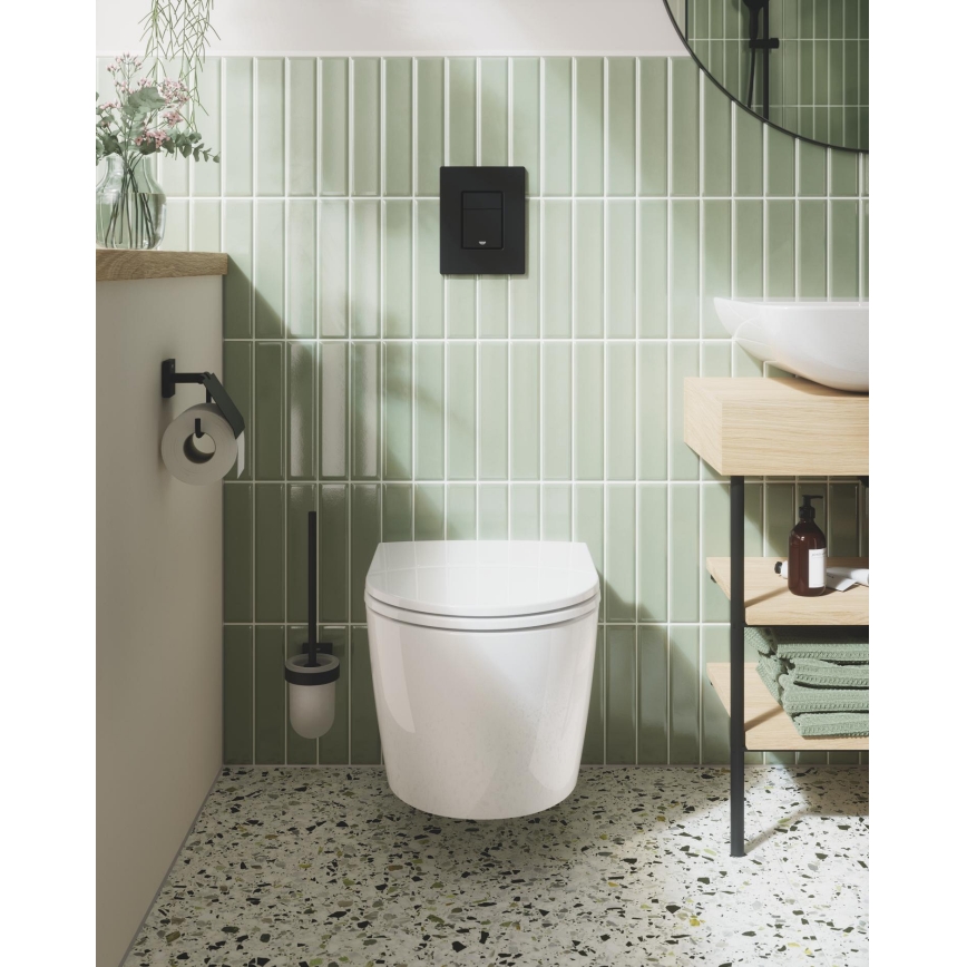 GROHE 411022430 - Toiletrolhouder START CUBE zwart