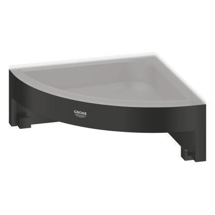 GROHE 411062430 - Étagère d'angle pour douche ESSENTIALS 250 × 250 mm noire