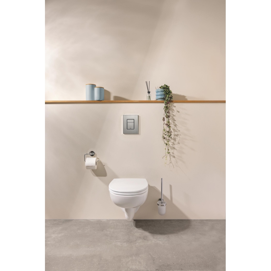 GROHE 41169000 - Ensemble de nettoyage pour WC START, finition chrome mat/brillant