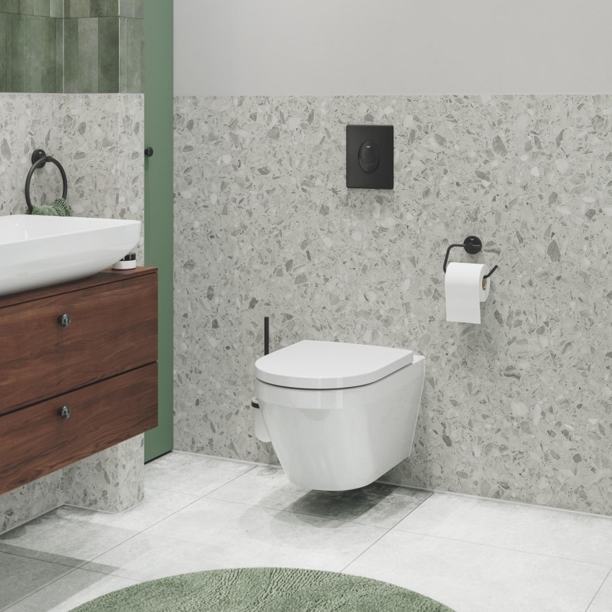 GROHE 411852430 - WC-reinigingsset START 398 × 121 mm zwart