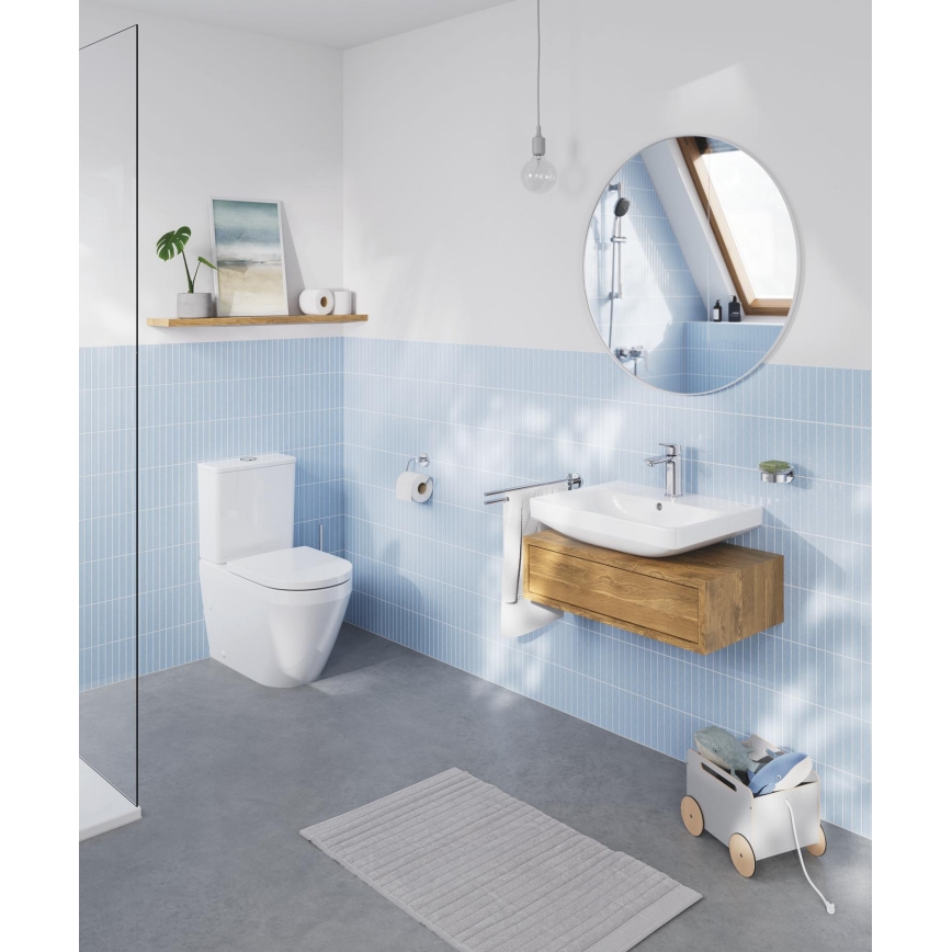 GROHE 41186000 - Porte-rouleau de réserve START, finition chrome brillant