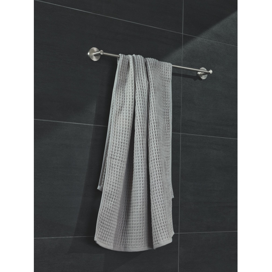 GROHE 41187DC0 - Porte-serviettes START 854 mm en acier inoxydable