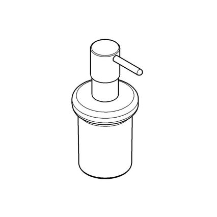GROHE 41188000 - Distributeur de savon QUICKFIX START 160 ml chromé brillant