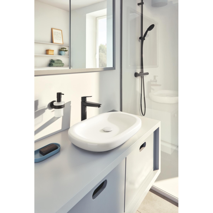 GROHE 411952430 - Distributeur de savon liquide START 160 ml noir