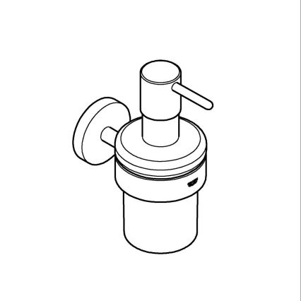 GROHE 41195DC0 - START dispenser voor vloeibare zeep 160 ml, RVS