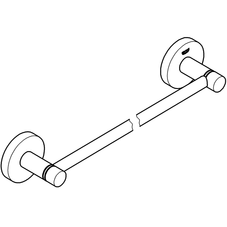 GROHE 41197000 - START handdoekhouder 504 mm glanzend chroom