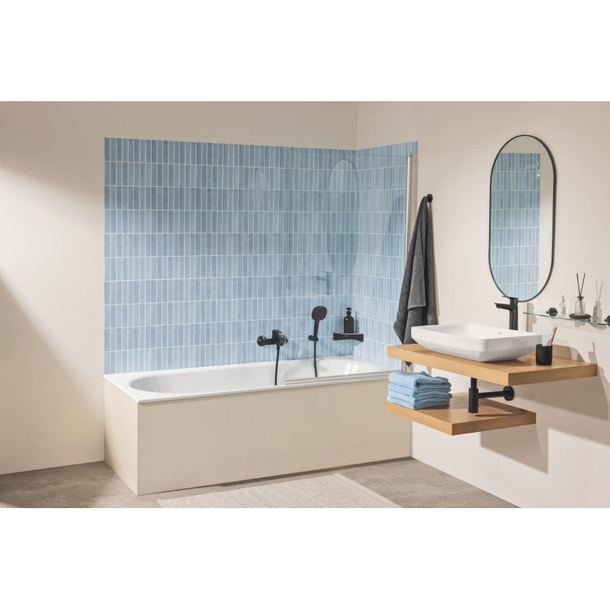 GROHE 412022430 - Étagère en verre START 530 mm noire