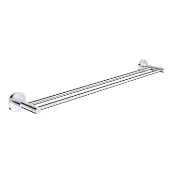 GROHE 41203000 - Porte-serviettes à deux bras START 654 mm, chrome brillant