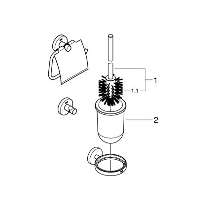 GROHE 412042430 - START accessoireset zwart