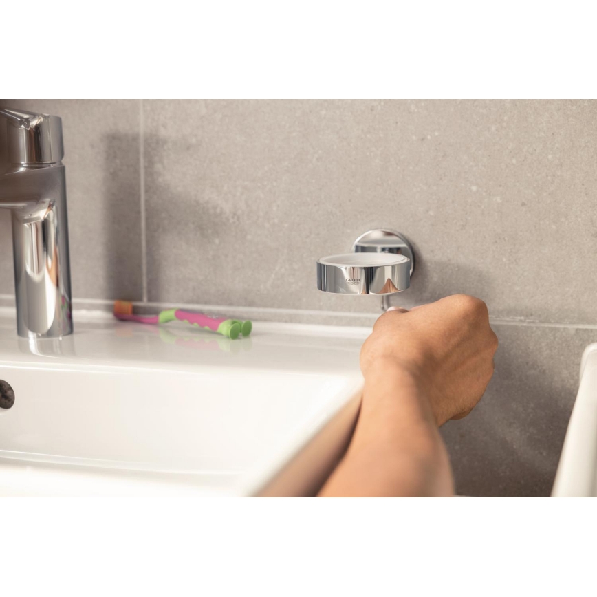 GROHE 41204DC0 - Kit d'accessoires pour WC 3 en 1 START en inox