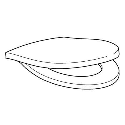 GROHE 42466000 - Abattant de WC RAPID SL blanc Duro