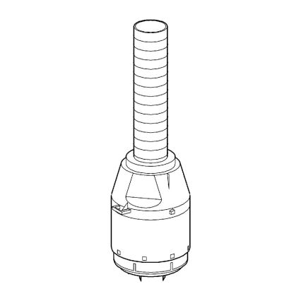 GROHE 43486000 - Servo-spoelventiel in glanzend chroom