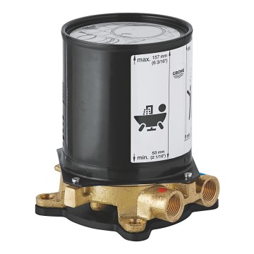 GROHE 45984001 - Inbouwset DN 15, messing