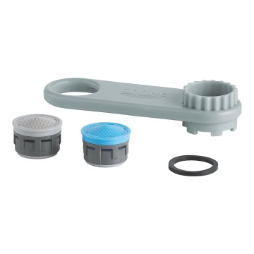 GROHE 46711000 - Aérateur SpeedClean, 13,5 l/min et 34,8-37,8 l/min