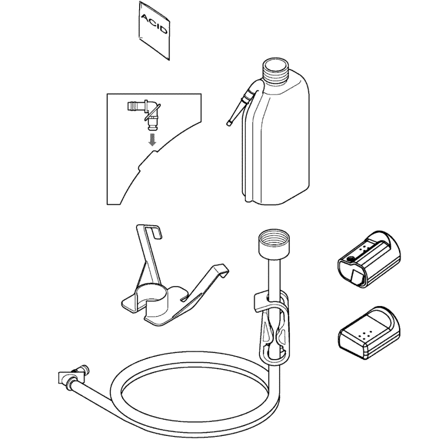 GROHE 46978001 - Kit de détartrage SENSIA ARENA