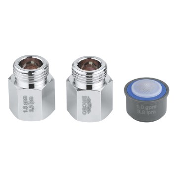 GROHE 48189000 - Kit d'économie d'eau G 38” Chrome brillant