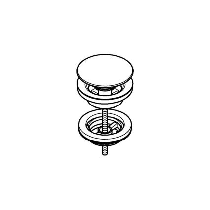 GROHE 65807DL0 - Ensemble de vidage ESSENCE, finition bronze