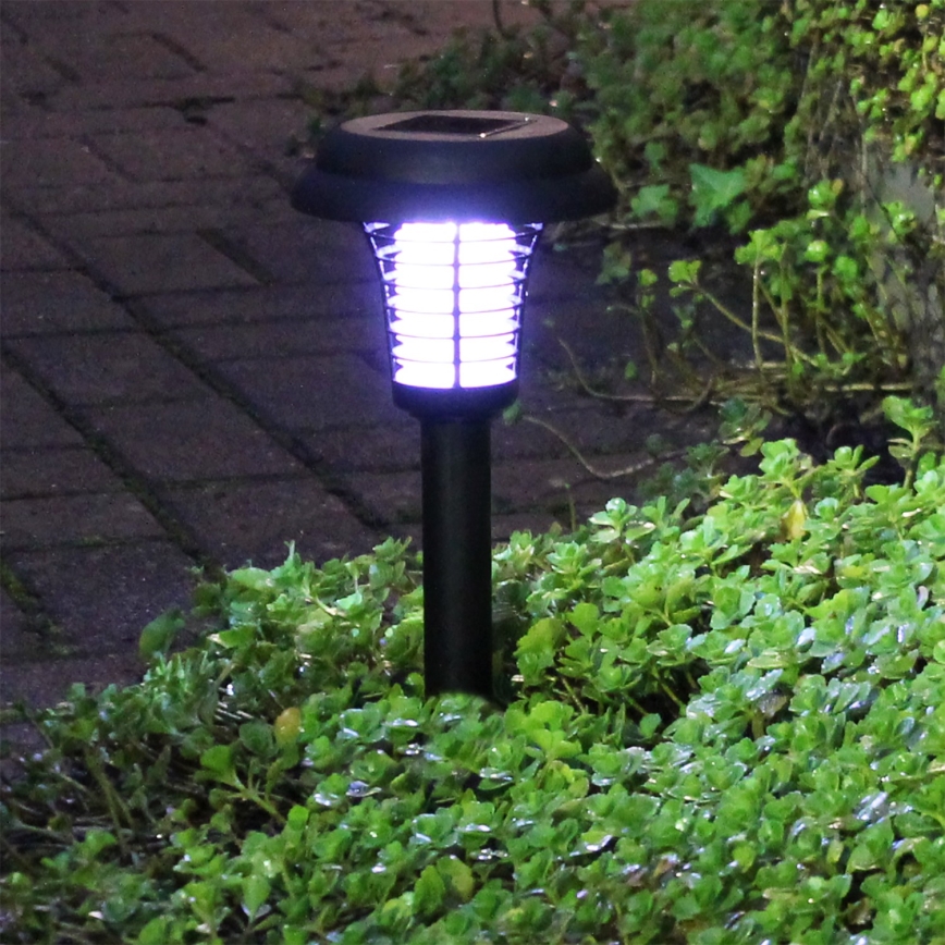 Grundig 12217 - Lampe solaire et zappeur d'insectes LED/1xAA 600 mAh