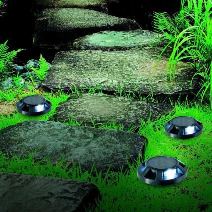 Grundig 12338 - LED Solar lamp 3xLED/1xAAA