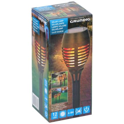 Grundig 16640 - LED Zonne-energie lamp LED/1,2V 600 mAh IP44