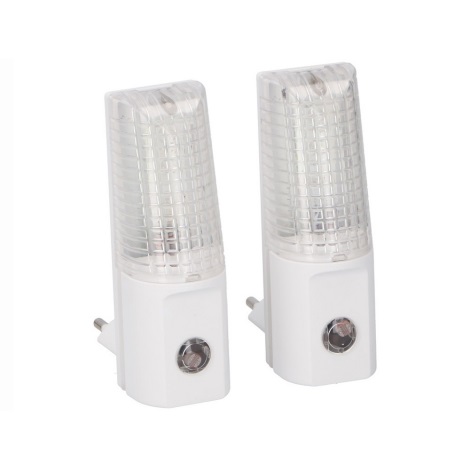 Grundig 96 – PACK 2x LED veilleuse LED à brancher 2xLED/0,5W/230V